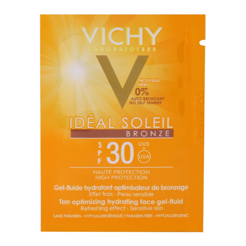 

Vichy Idéal Soleil Bronze активний крем SPF 30 (Refreshing Effect - Sensitive Skin