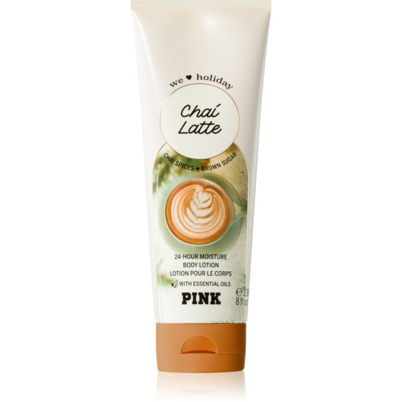 Victoria's Secret PINK Chai Latte latte corpo da donna 236 ml