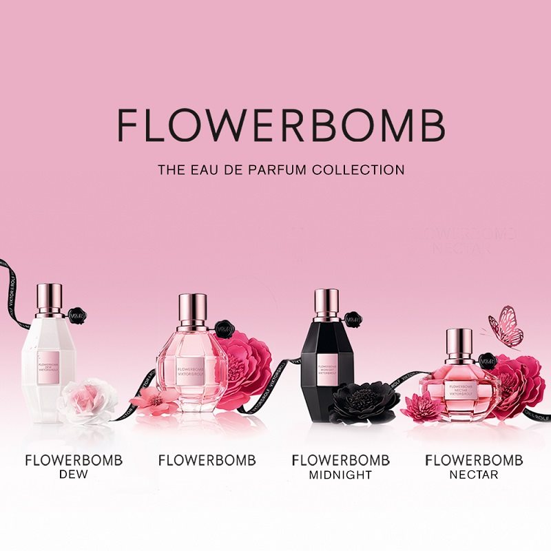 Viktor & Rolf Flowerbomb Nectar Eau De Parfum For Women 90 Ml