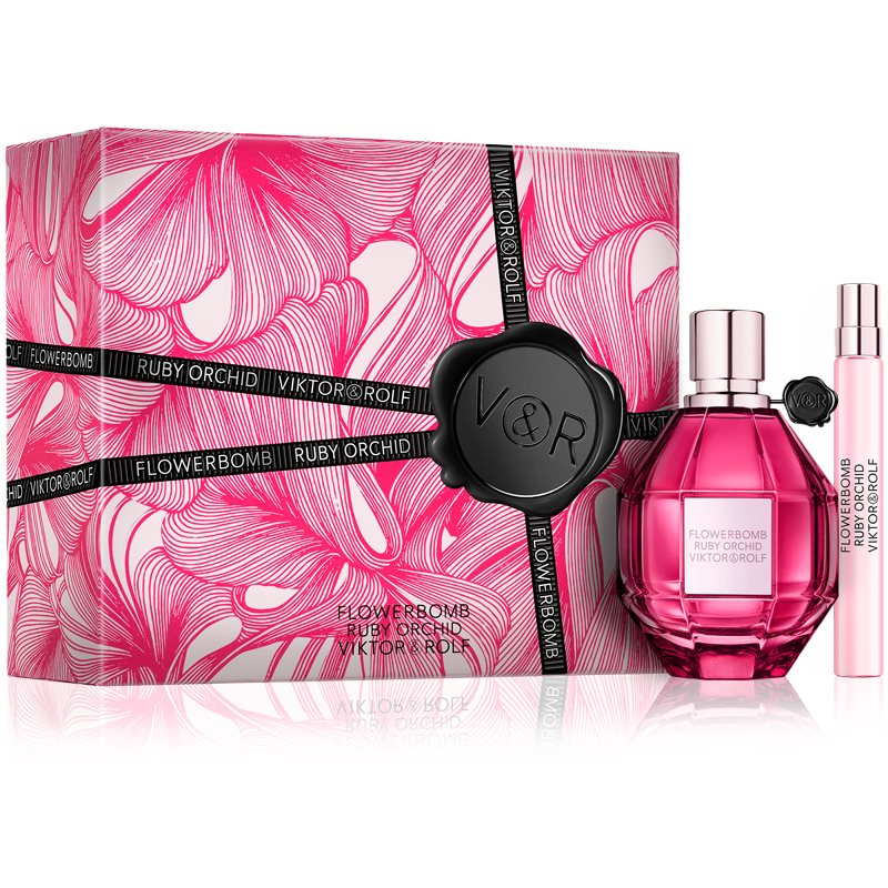 Viktor & Rolf Flowerbomb Ruby Orchid gift set for women
