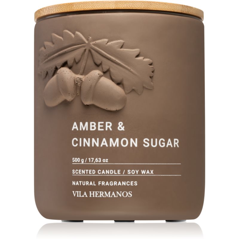 Vila Hermanos Amber & Cinnamon Sugar kvapioji žvakė 500 g