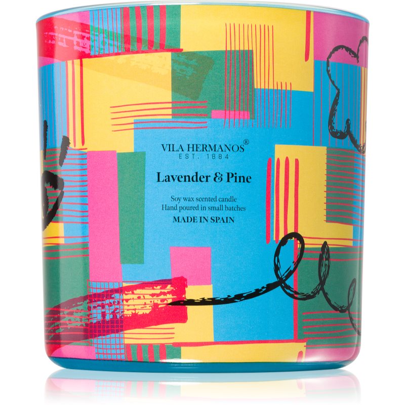 Vila Hermanos 70ths Year Lavender & Pine scented candle 500 g
