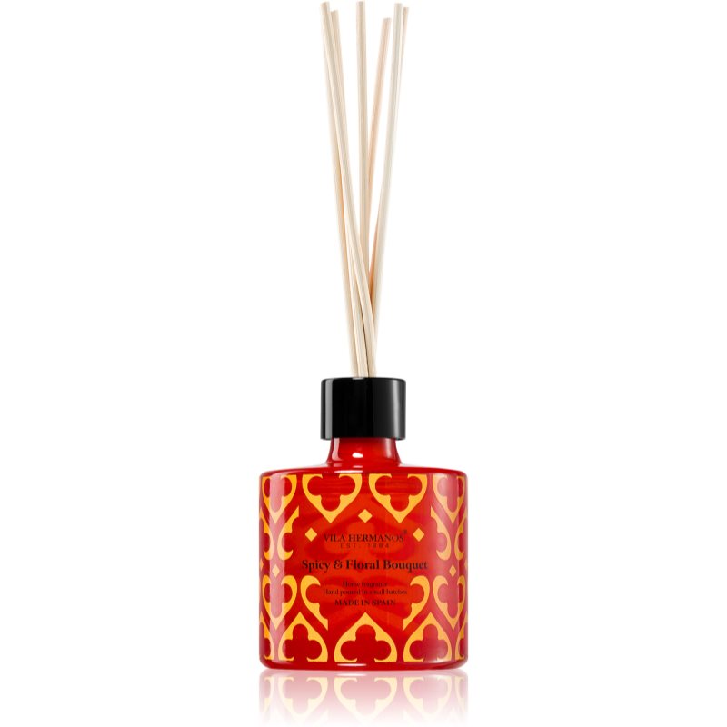 Vila Hermanos 70ths Year Spicy & Floral Bouquet aroma diffuser with refill 100 ml
