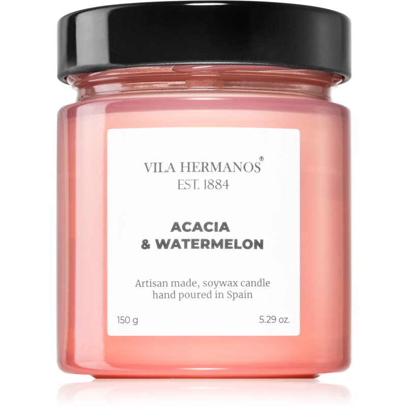 Vila Hermanos Apothecary Rose Acacia & Watermelon Scented Candle 150 G