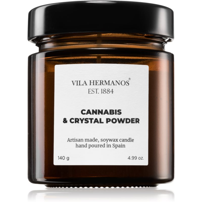 Vila Hermanos Apothecary Cannabis & Crystal Powder kvapioji žvakė 140 g