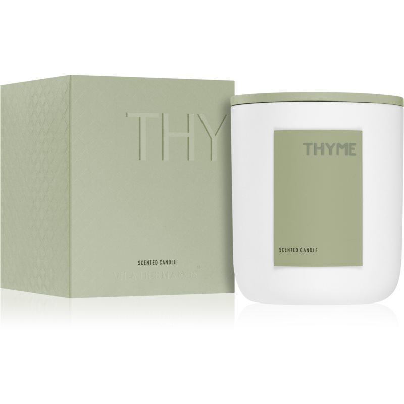 Vila Hermanos Organic Thyme Scented Candle 200 G