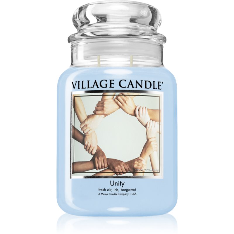 Village Candle Unity Scented Candle (Glass Lid) 602 G