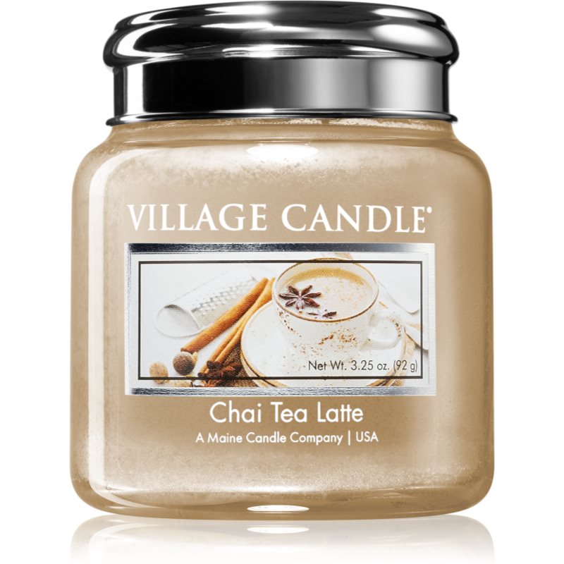 Village Candle Chai Tea Latte scented candle 92 g
