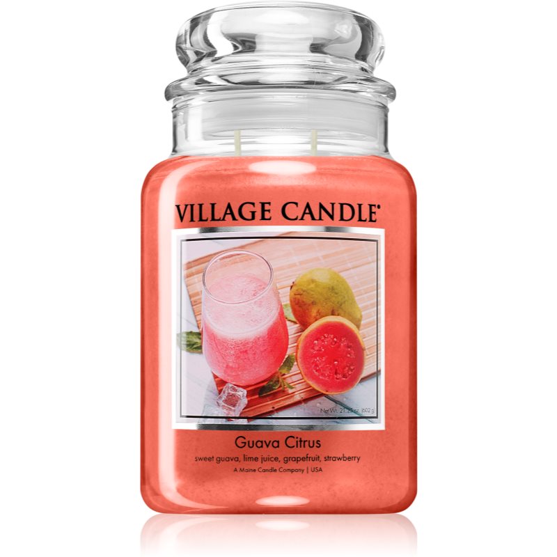 Village Candle Guava Citrus αρωματικό κερί 602 γρ φωτογραφία