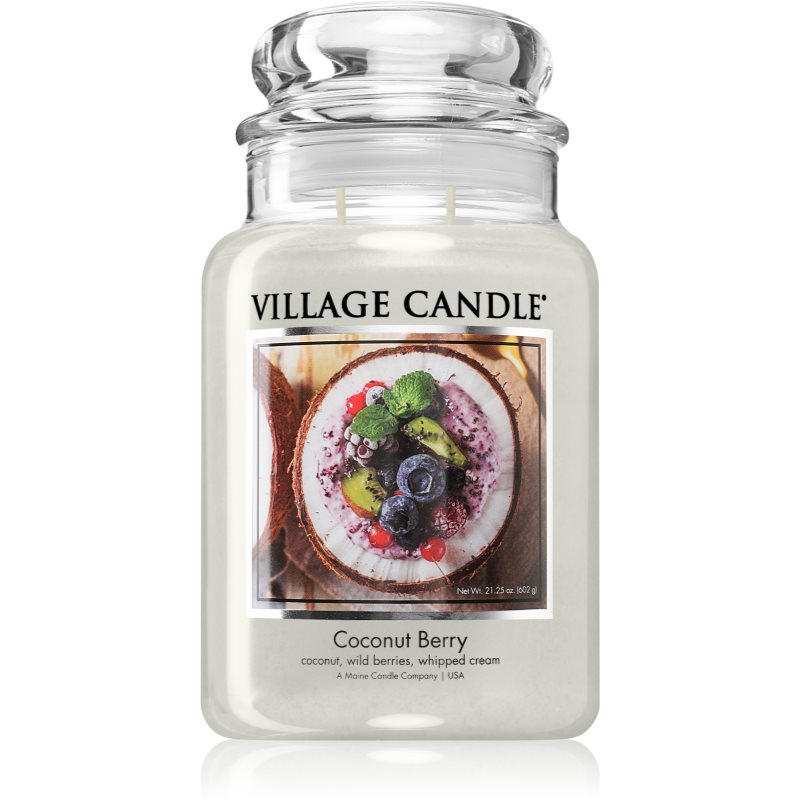 Village Candle Village Candle Coconut Berry αρωματικό κερί 602 γρ