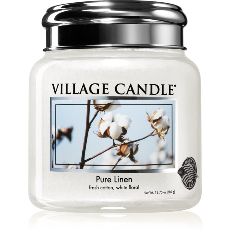 

Village Candle Pure Linen aроматична свічка (Metal Lid