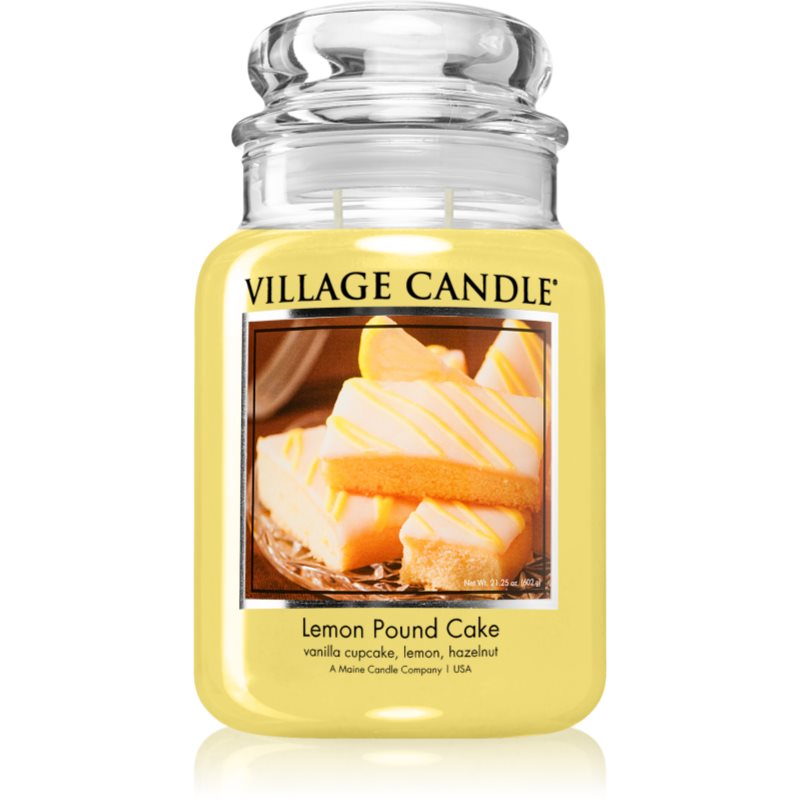 E-shop Village Candle Lemon Pound Cake vonná svíčka 602 g