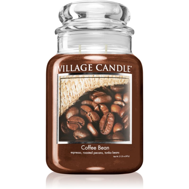 Village Candle Coffee Bean Aроматична свічка (Glass Lid) 602 гр