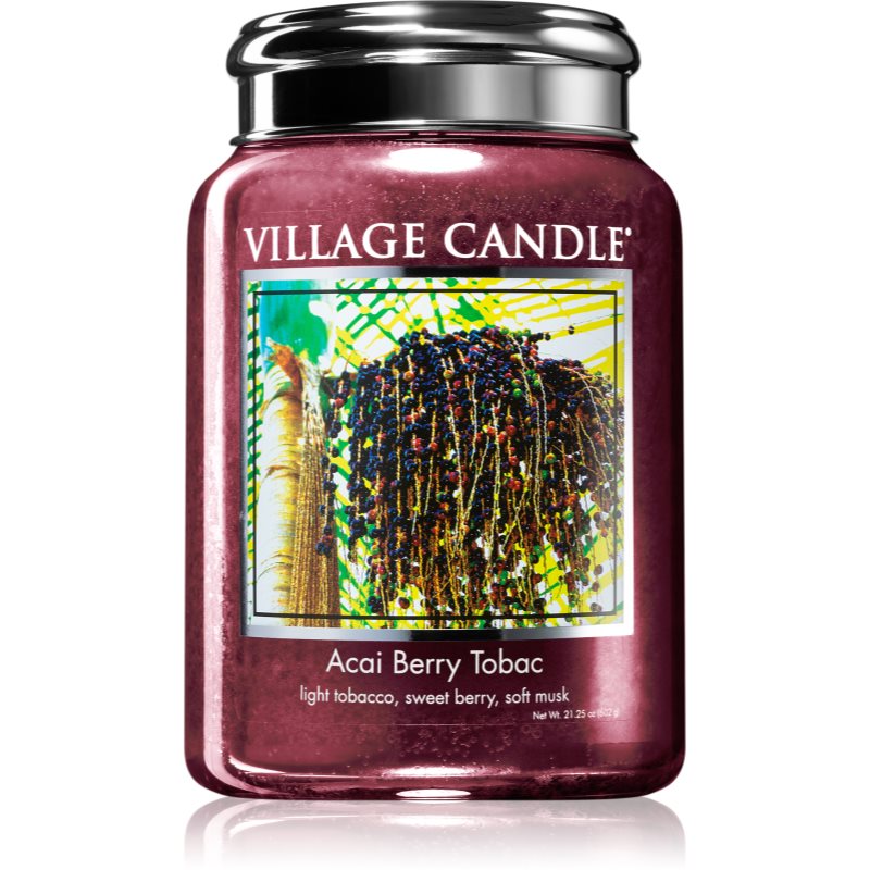 

Village Candle Acai Berry Tobac aроматична свічка