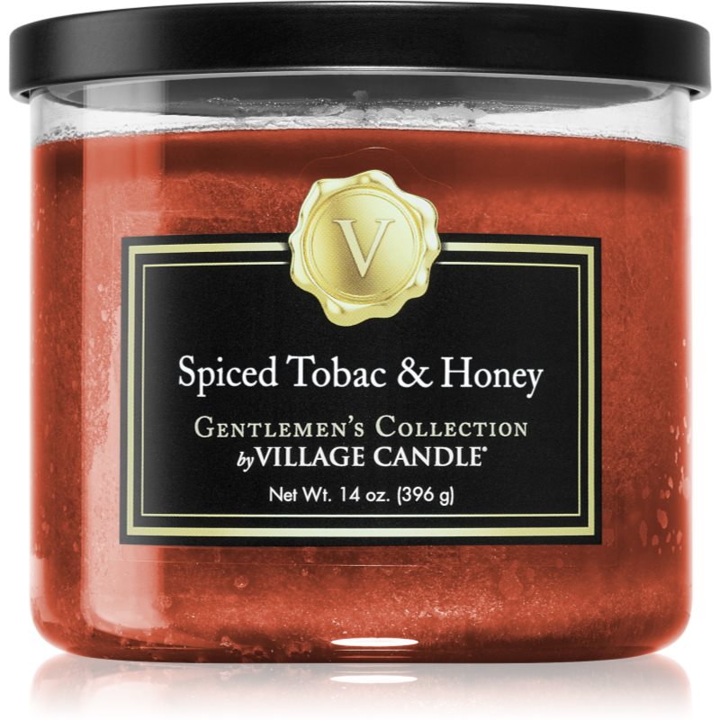 Village Candle Gentlemen's Collection Spiced Tobac & Honey lumânare parfumată 396 g