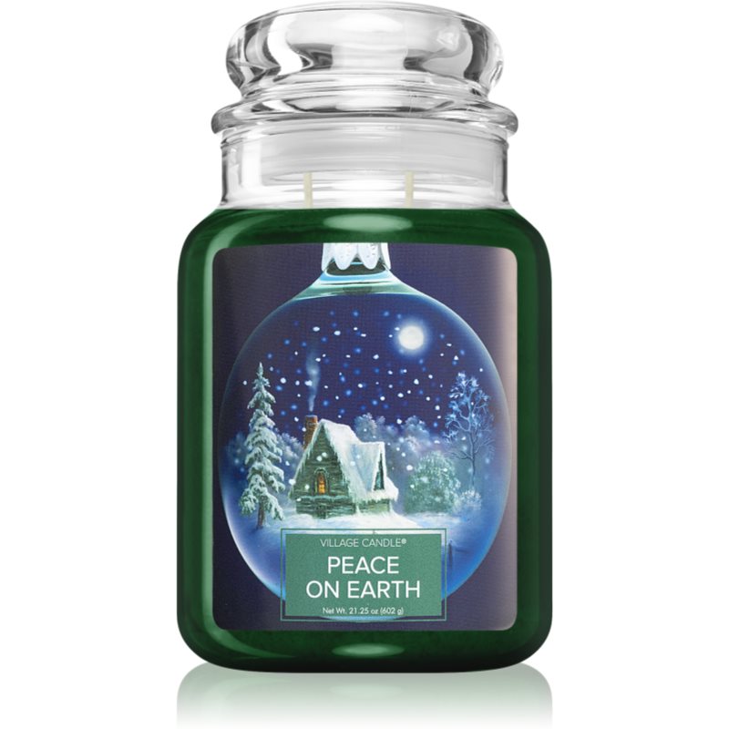 Village Candle Peace On Earth Aроматична свічка (Glass Lid) 602 гр