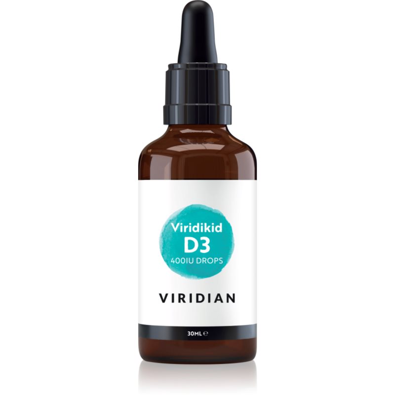 Viridian Nutrition Viridikid D3 400IU Drops kvapky na podporu zdravia kostí a zubov 30 ml kúpite na Notino.sk