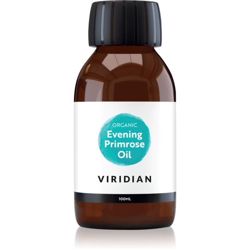 Viridian Nutrition Organic Evening Primrose Oil za studena lisovaný olej v BIO kvalitě 100 ml