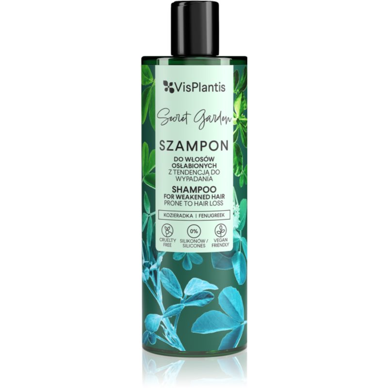 Vis Plantis Herbal Vital Care Fenugreek stiprinamasis šampūnas silpniems, slinkti linkusiems plaukams 400 ml