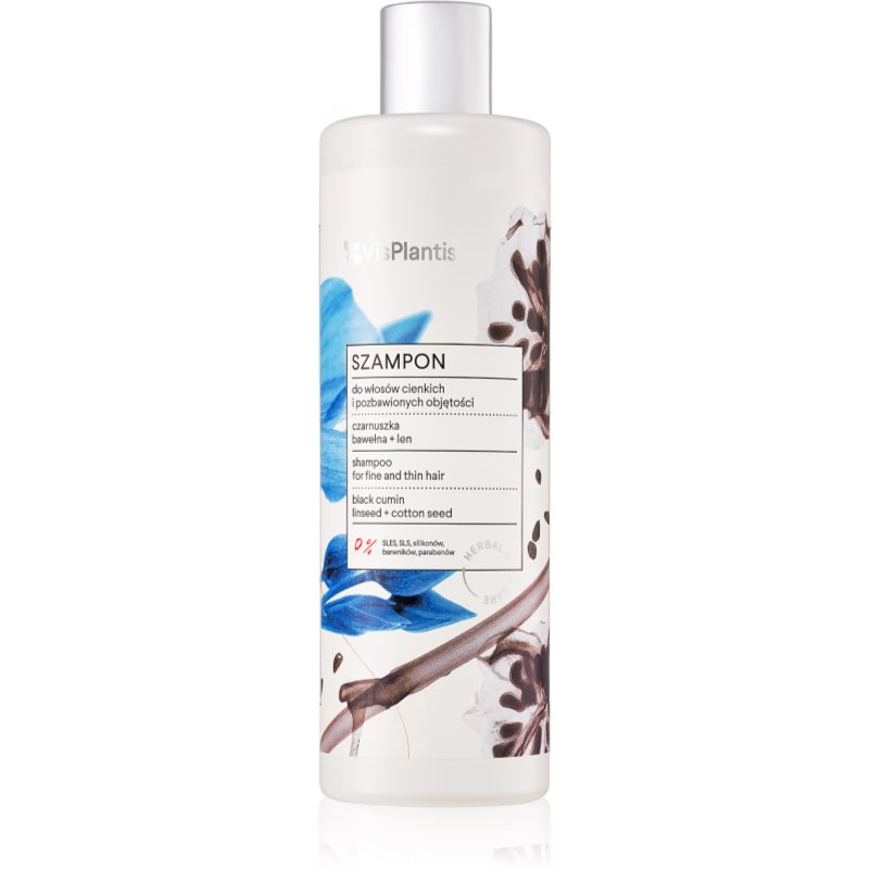 Vis Plantis Herbal Vital Care Black Cumin shampoing fortifiant pour cheveux fins 400 ml
