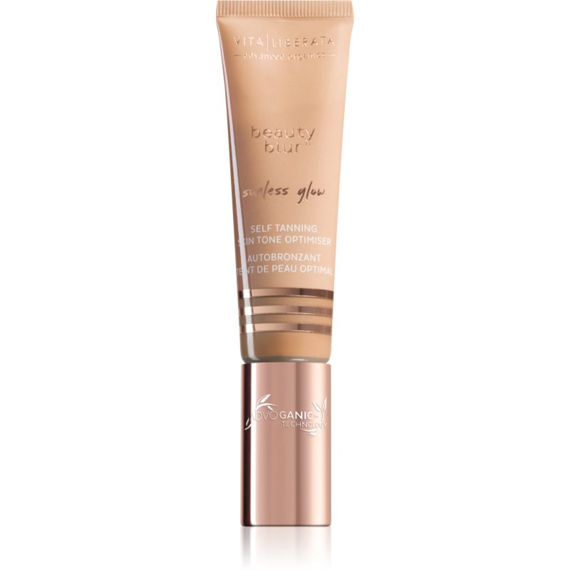 

Vita Liberata Beauty Blur Sunless Glow тонуючий крем-автозасмага для обличчя відтінок Latte