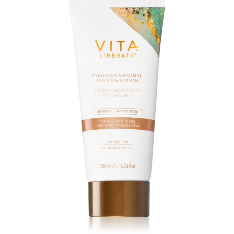 Vita Liberata Fabulous Gradual Tanning Lotion bezbarvý samoopalovací krém na tělo 200 ml