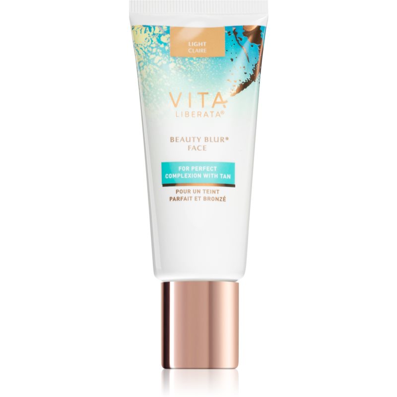 Vita Liberata Beauty Blur Face тонуючий крем-автозасмага для освітлення та зволоження відтінок Light 30 мл