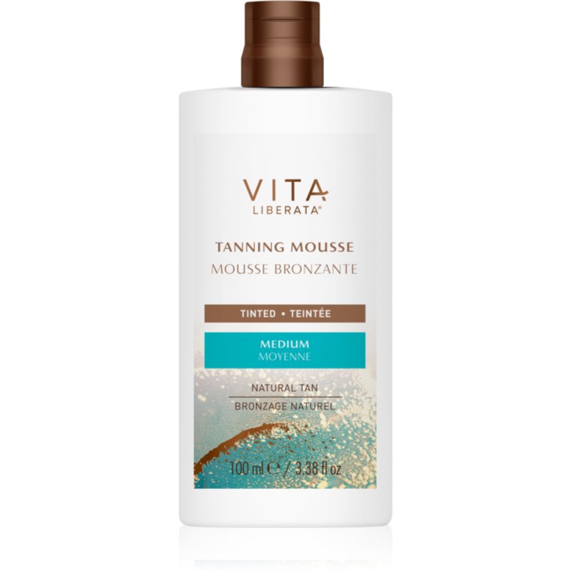 Vita Liberata Tanning Mousse Tinted Selbstbräunungsschaum für den Körper Farbton Medium 100 ml