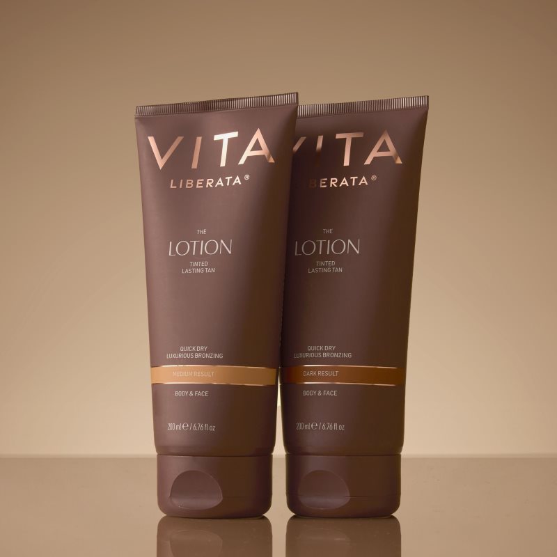 Vita Liberata Tinted Tanning Lotion samoopalovací tělové mléko odstín Dark 200 ml (obrázek 5)