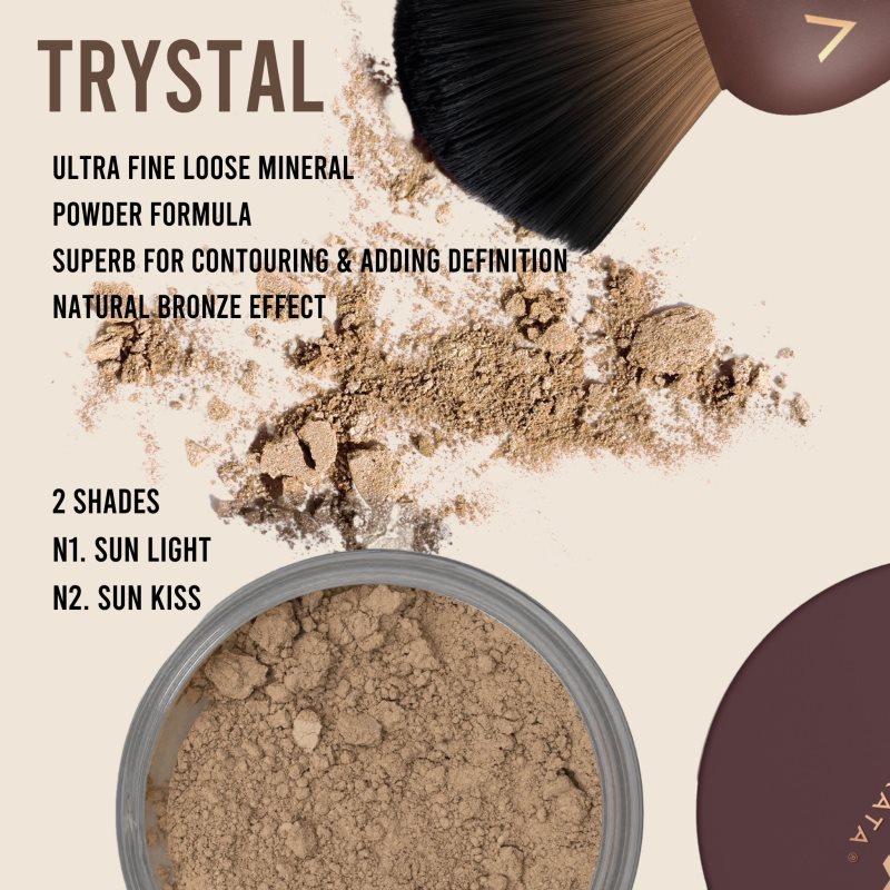 Vita Liberata Trystal™ Minerals bronzer se samoopalovacím účinkem odstín Sunrise 6 g (obrázek 5)