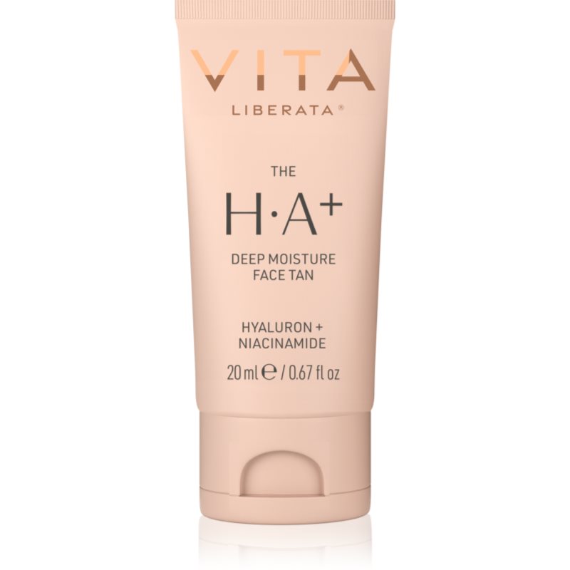 Vita Liberata The H.A+ Deep Moisture Face Tan samoopalovací krém na obličej s kyselinou hyaluronovou 20 ml