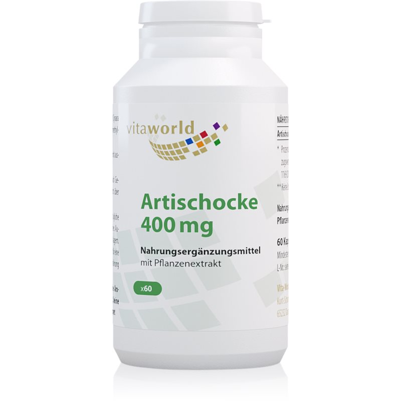 Vita World Artischocke 400 mg Kräuterkapseln 48 g