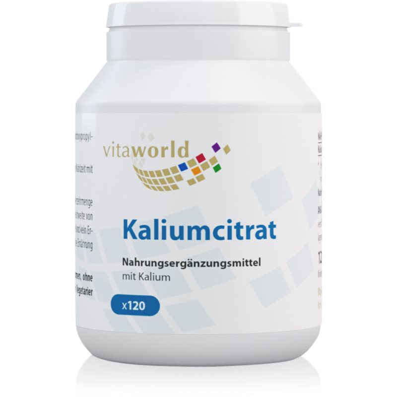 Vita World Kaliumcitrat Kapseln mit Mineralien 106 g