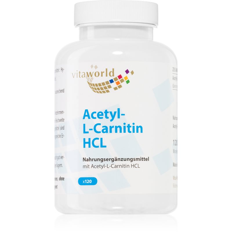 Vita World Acetyl-L-carnitine HCL Kapseln für Sportler 182 g