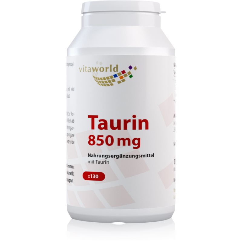 Vita World Taurin 850 mg Kapseln 176 g