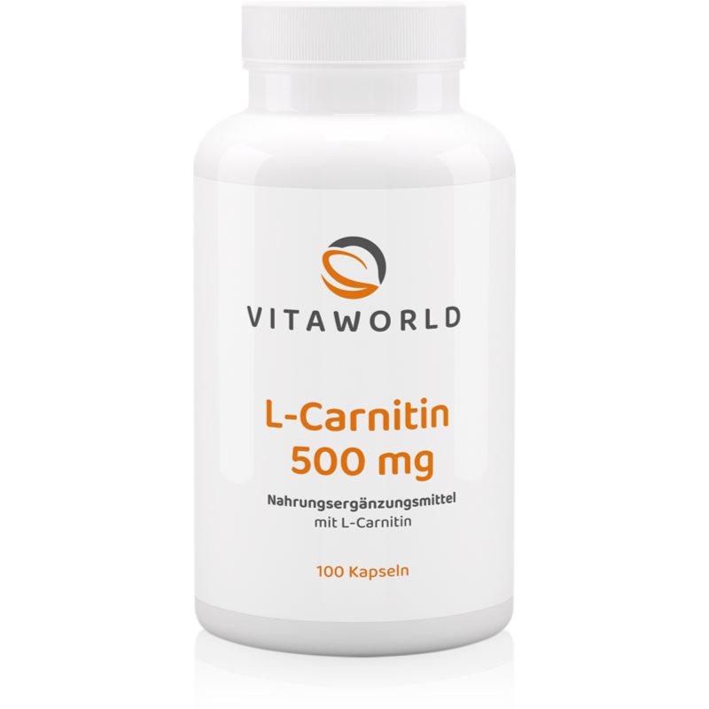 Vita World L-Carnitin 500 mg Kapseln für Sportler 116 g
