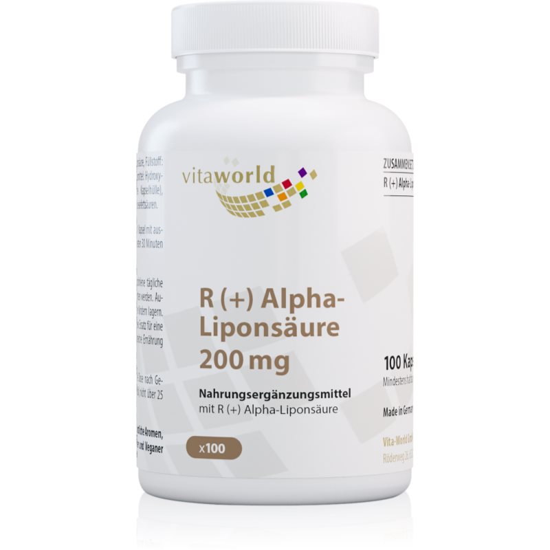 Vita World R (+) Alpha-Liponsäure 200 mg Kapseln 72 g