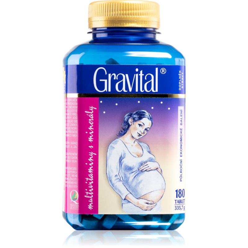 VitaHarmony Gravital tbl.180 pro těhot.a koj.ženy koupíte na Notino.cz