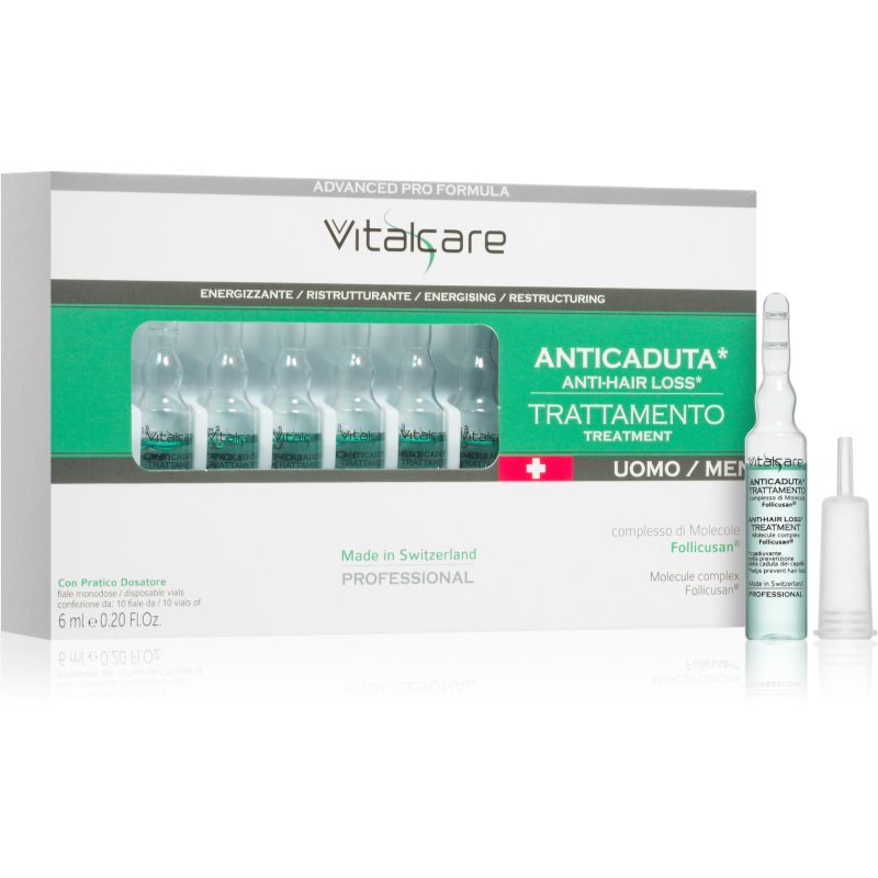 Vitalcare Professional Anti-Hair Loss ampoule against hair loss for men 10x6 ml
