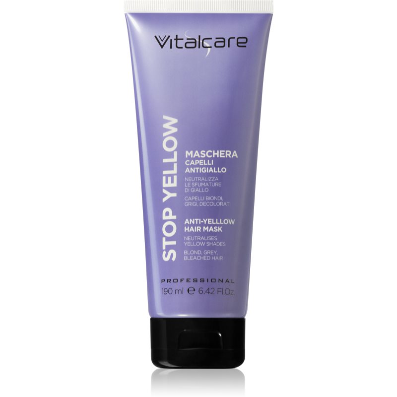 Vitalcare Professional Stop Yellow mask for blonde and grey hair 190 ml
