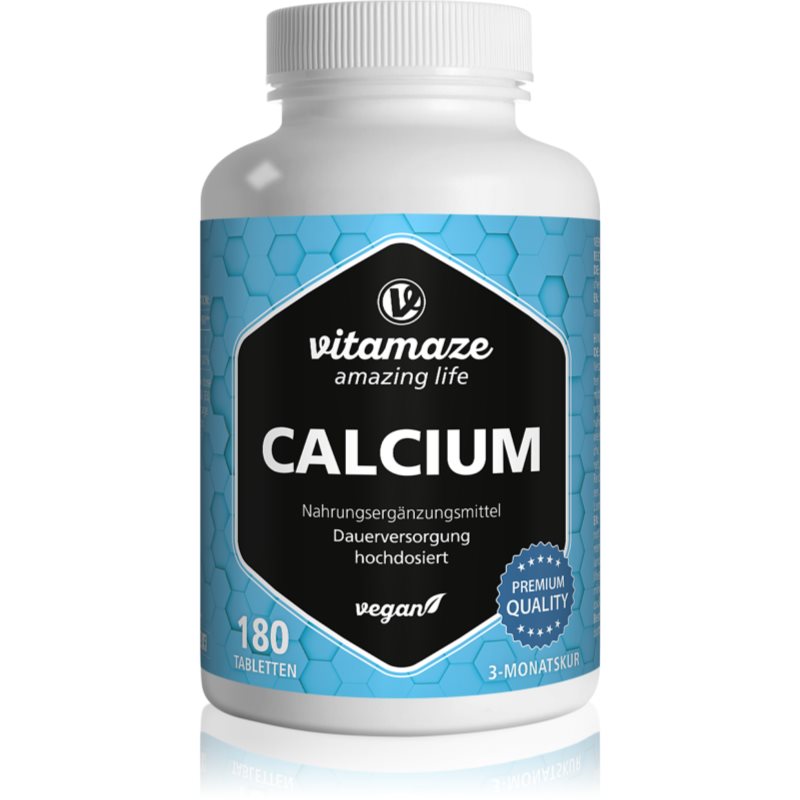 Vitamaze Calcium Tabletten für gesunde Knochen und Zähne 207 g