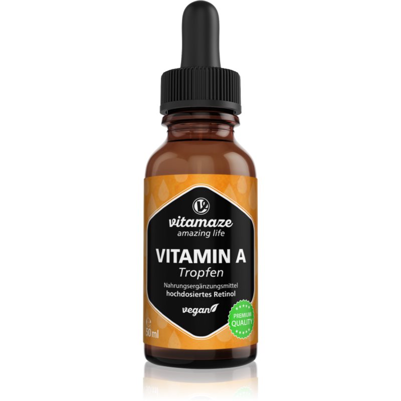 Vitamaze Vitamin A Drops Tropfen mit Vitamin A 50 ml