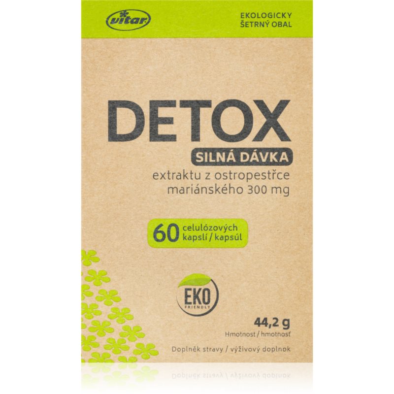 Vitar Detox kapsuly na detoxikáciu organizmu a podporu imunity 60 cps kúpite na Notino.sk