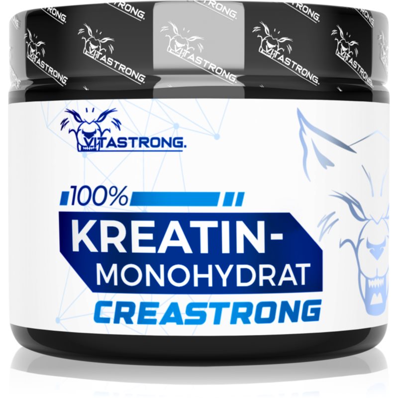 VITASTRONG Creatine Monohydrate Kreatin-Monohydrat in Pulverform 250 g