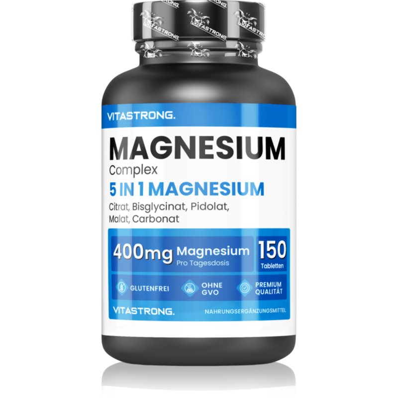 VITASTRONG Magnesium Complex Tabletten für die effektive Magnesiumergänzung 150 g