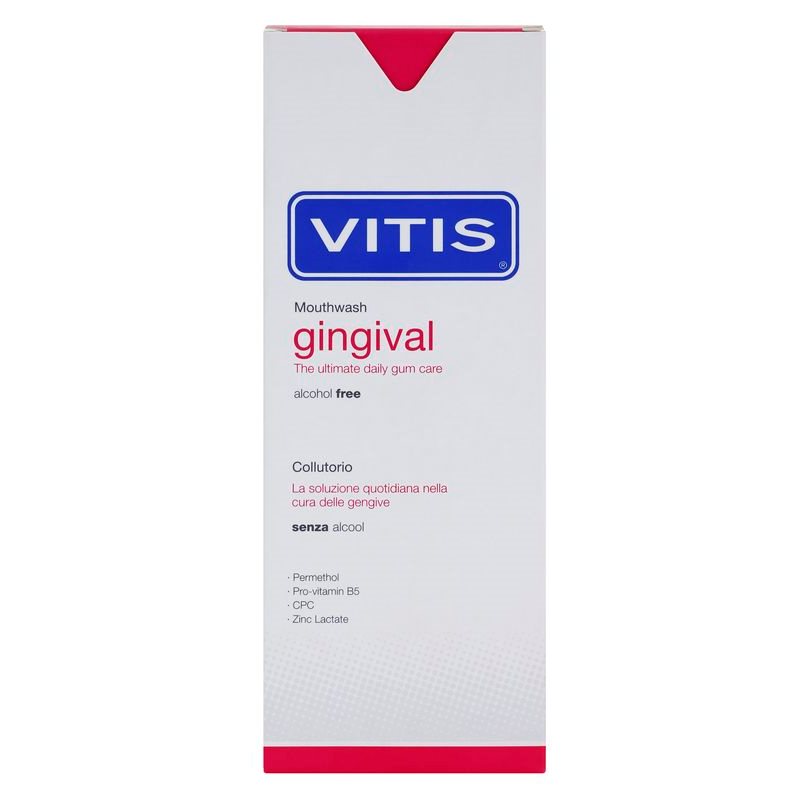 

Vitis Gingival рідина для полоскання рота для здорових ясен проти карієсу