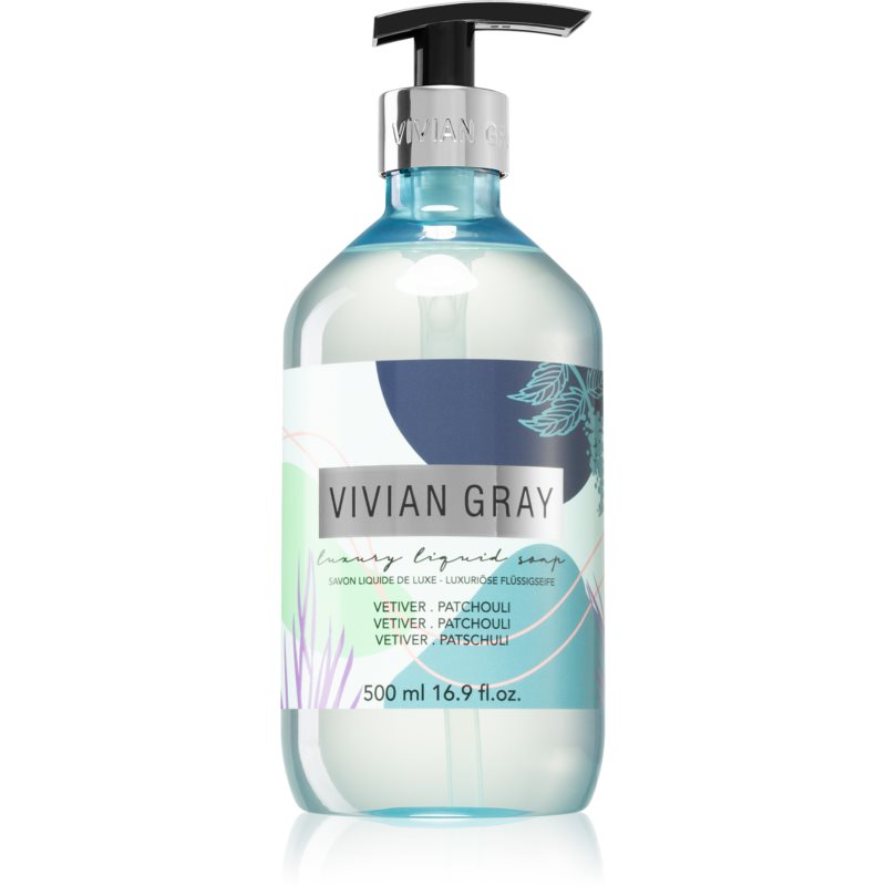 Vivian Gray Modern Pastel Vetiver & Patchouli Refreshing Liquid Soap 500 Ml
