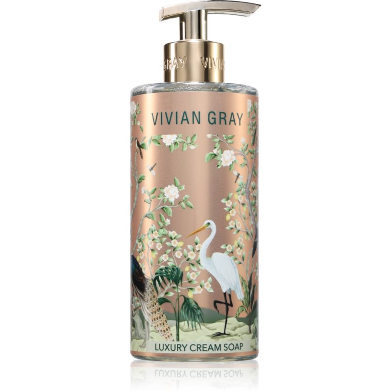 Vivian Gray Birds of Paradise tekuté mýdlo s pumpičkou vůně Vanilla & Sandalwood 400 ml