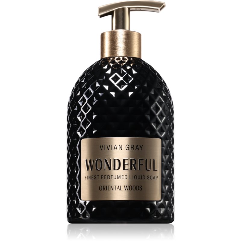 Vivian Gray Wonderful Oriental Woods jemné tekuté mýdlo na ruce 500 ml