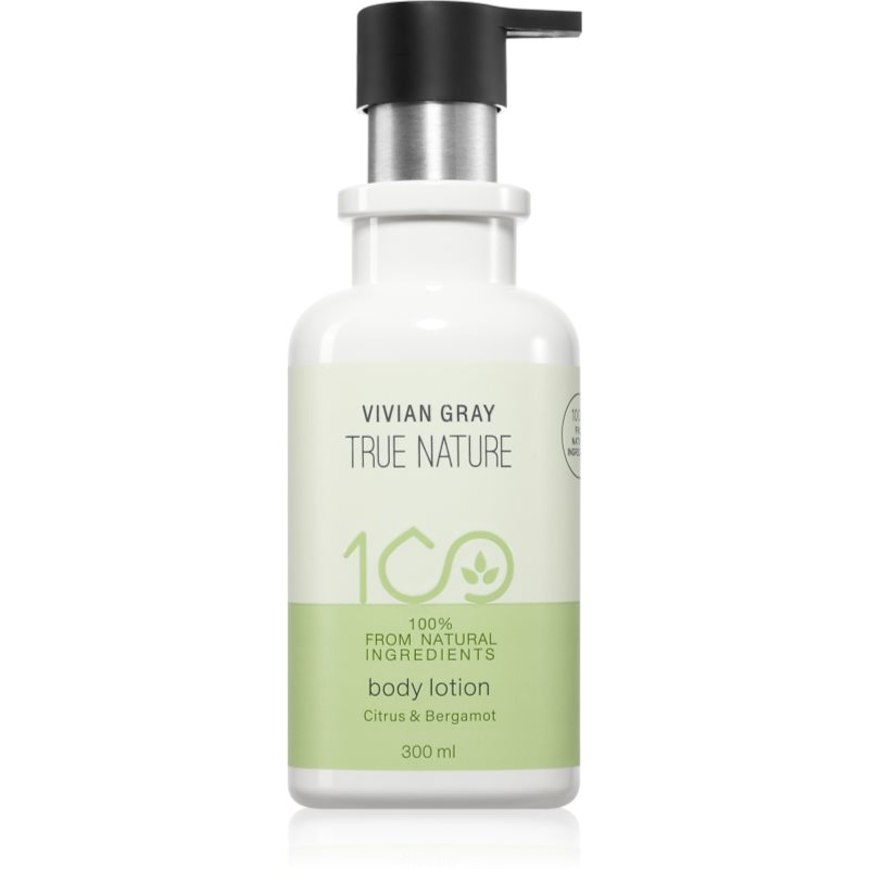 Vivian Gray True Nature Citrus & Bergamot поживне молочко для тіла 300 мл